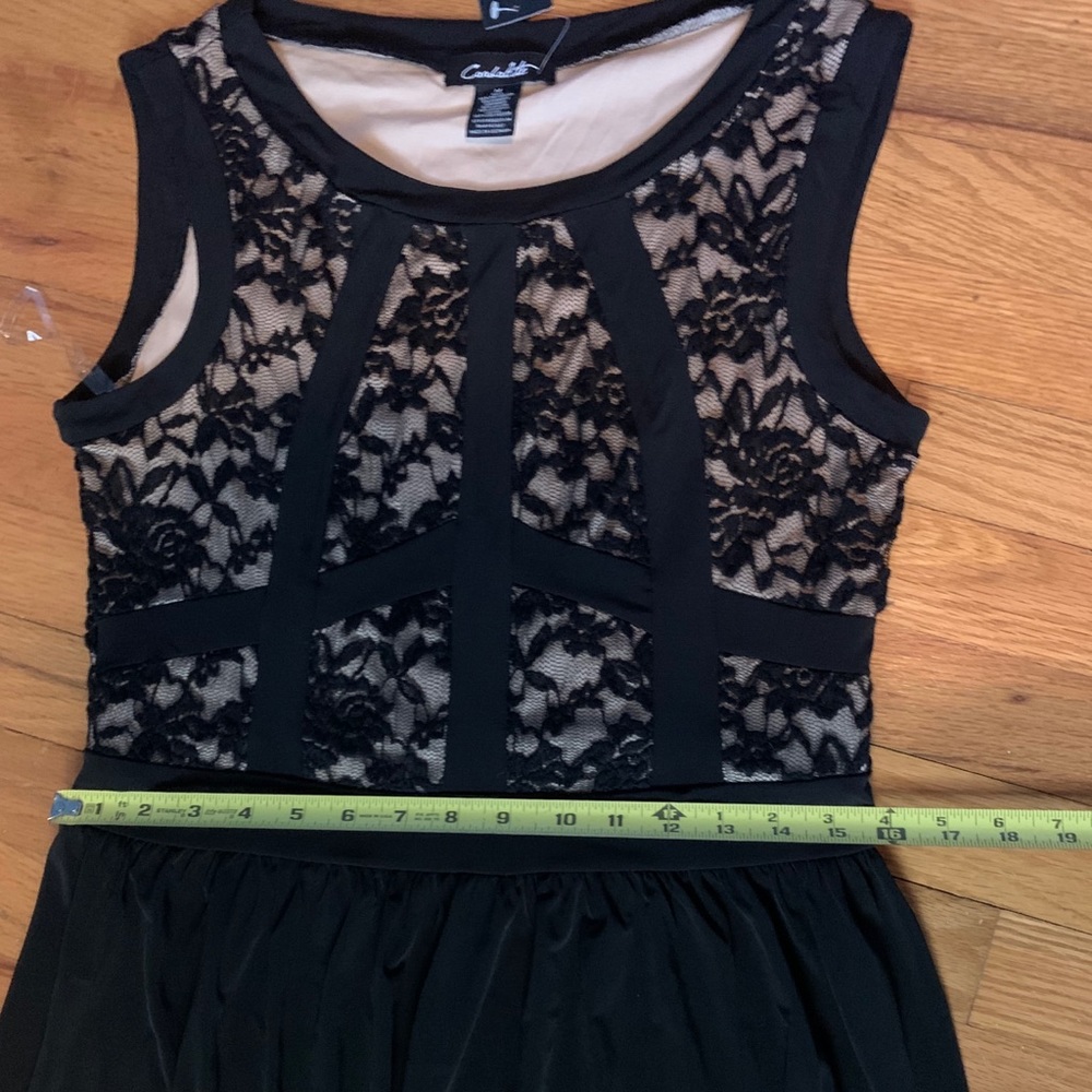 Lacey Black Long Dress - Picture 6 of 9